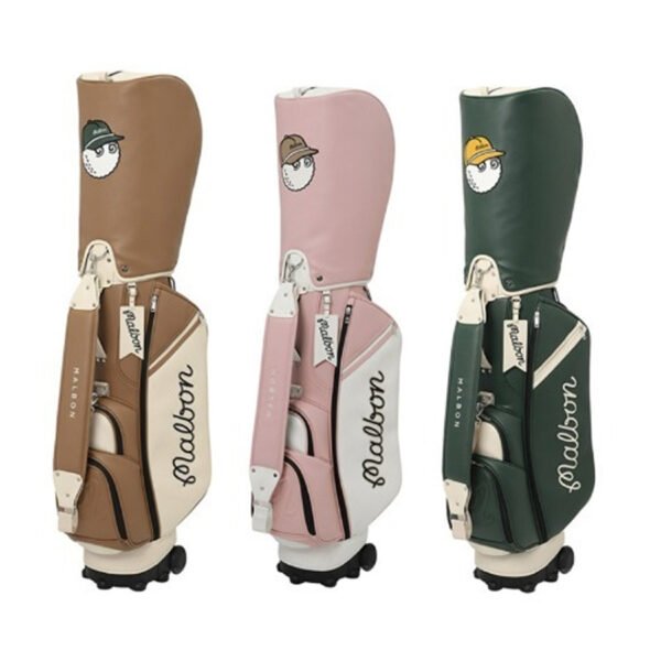 말본 경량 골프백 MALBON 가벼운 트롤리 바퀴형 골프가방 SJ012