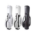 타이틀리스트 경량 골프백 가벼운 PU 가죽 스탠드백 SJ001