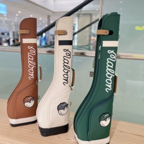 말본 휴대용 하프백 클래식 경량 미니 쿠터백 골프채 가방 디자인 9종