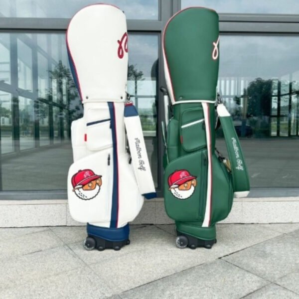 말본 경량 골프백 MALBON 가벼운 트롤리 바퀴형 골프가방 SJ014